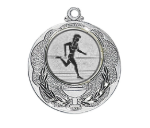 Medaille 028L Ø 40 mm - Silber / 50 mm