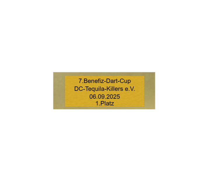 Glas Pokal Feuerwehr FG039 - 19 cm / Transparent Schwarz