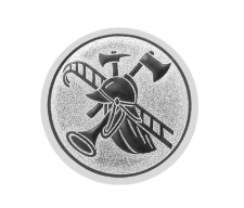 Glas Pokal W341 Schild & Emblem - Glas/Rot / 17 cm