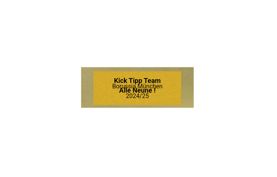 Glas Pokal Fußball FG028 - 19 cm / Transparent Schwarz