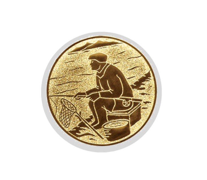 Glas Pokal Marly 8376 Schild & Emblem - transparent / 14x14 cm