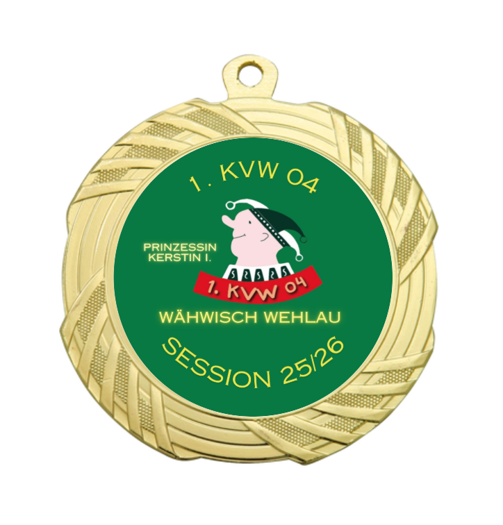 Medaille BS.ME95 Ø 70 mm - Gold / 70 mm