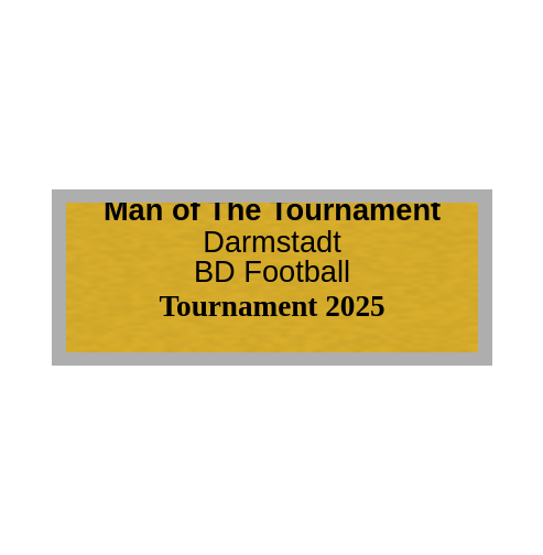 Fußball Pokal 0921 - Auslaufmodell - 24 cm / Gold/Rot