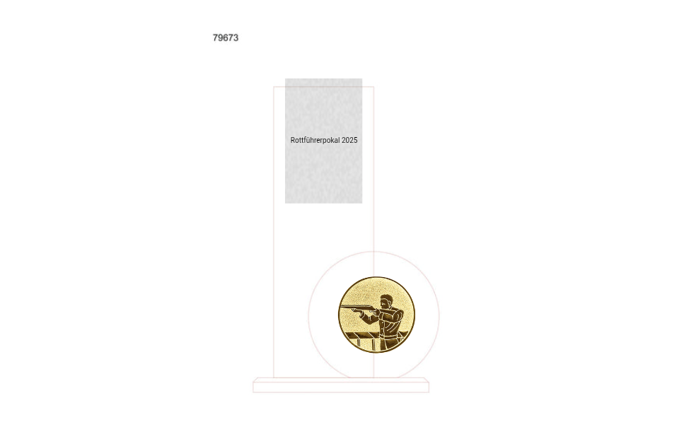 Budget Awards 79673 - Transparent / 21 cm / Laser-Gravur