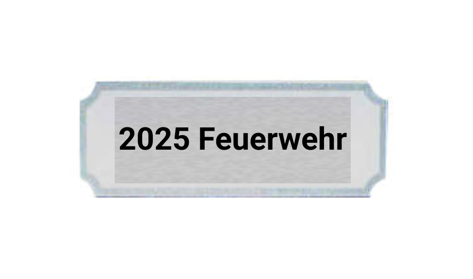 Gravurschilder mit Feinschliff - Silber / 49x18mm