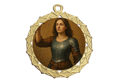 Medaille BS.ME96  Ø 70mm - Gold / 70 mm