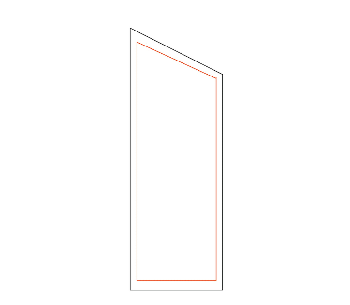 Aluminium Trophäe 78110 - Silber / Schwarz / 24 cm
