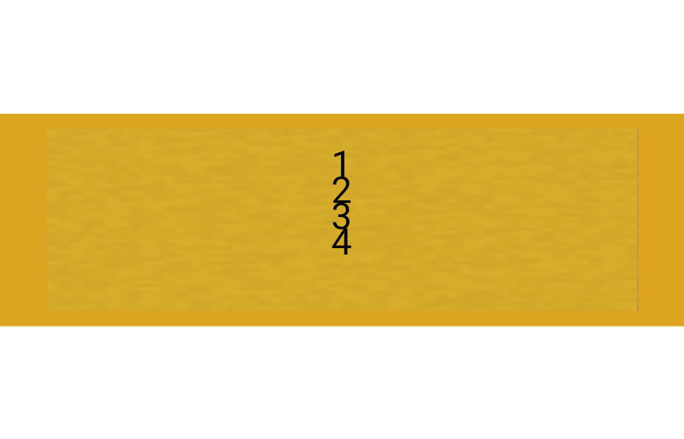 Gravurschild Gold selbstklebend - Gold / 80 x 25 mm