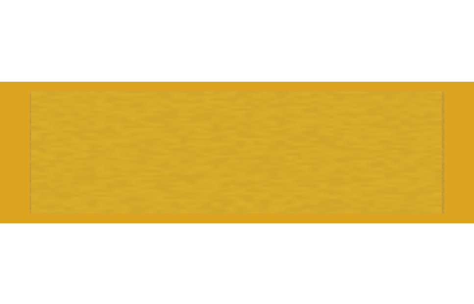 Gravurschild Gold selbstklebend - Gold / 50 x 15 mm