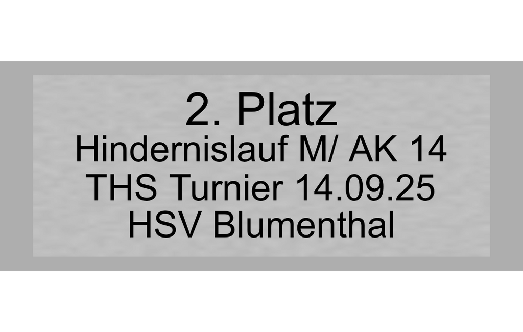 Gravurschild Silber selbstklebend - Silber / 50 x 20 mm