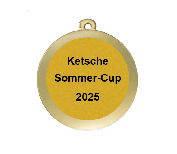 Frauen Fußball NZ18D  Ø 50 mm - Gold / 50 mm