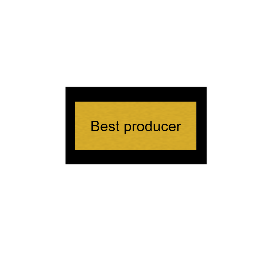 Hollywood Classic Award in Gold - Gold / 16 cm