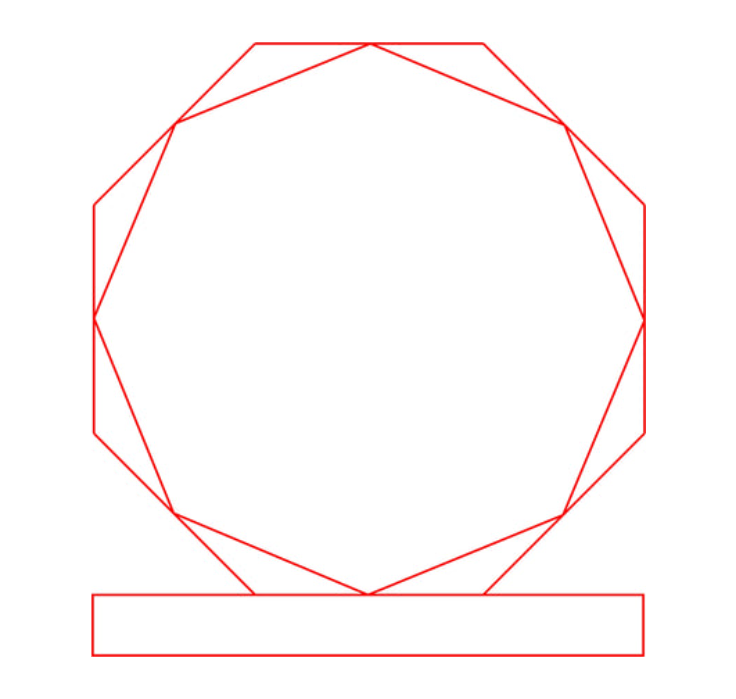 Glas Pokal 6508-L - 17.5 cm / Transparent / Laser-Gravur