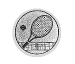 Glastrophäe 136-2 Schild & Emblem - Bunt / 20 cm