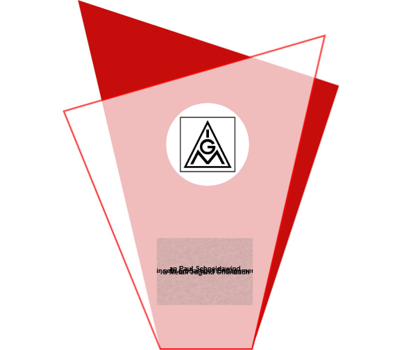 Glas Pokal Blau GL.051-L oder Rot GL.052-L - Rot / 17.5 cm / Laser-Gravur