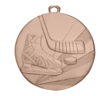 Eishockey D112L Ø 50mm - Bronze / 50 mm