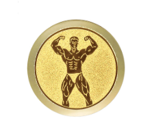 Kinder Pokal lustig 3948 - Silber Gold / 13.5 cm