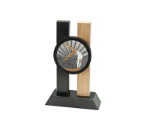 Holz Pokal Turnen Frauen FG050 - Braun / 23 cm