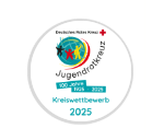 Glas Ständer W19x Schild & Emblem - 21.5 cm / Auswahl Weiß