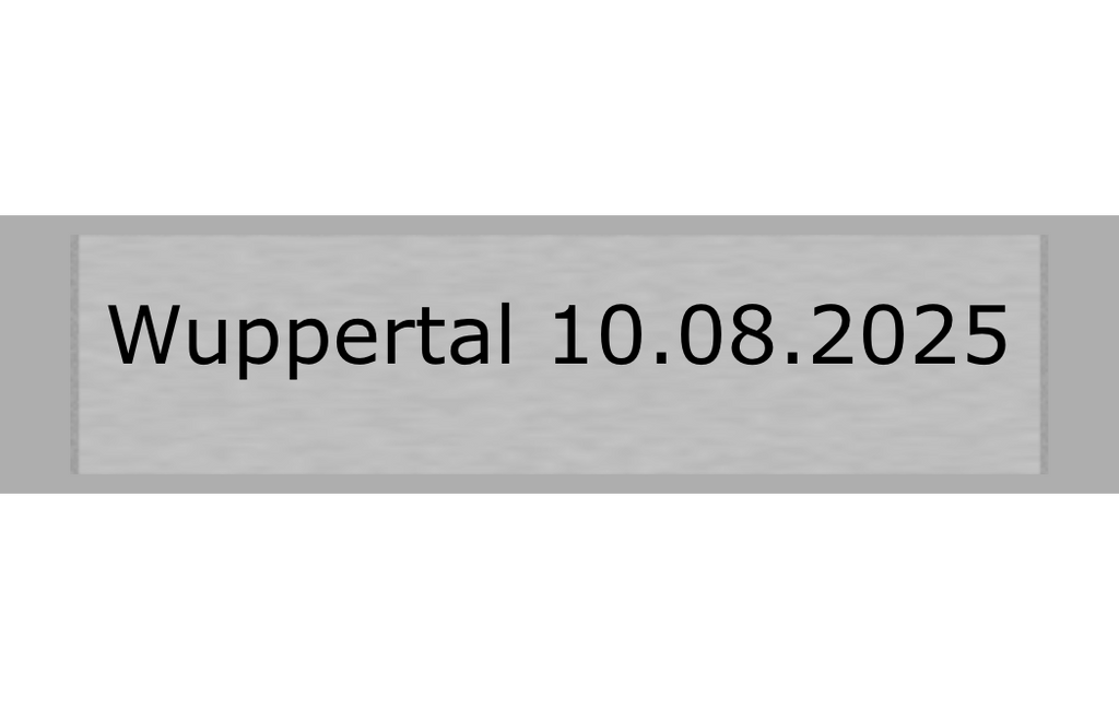 Gravurschild Silber selbstklebend - Silber / 60 x 15 mm