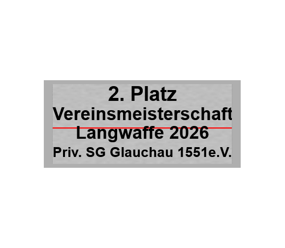 Gravurschild Silber selbstklebend - Silber / 45 x 20 mm