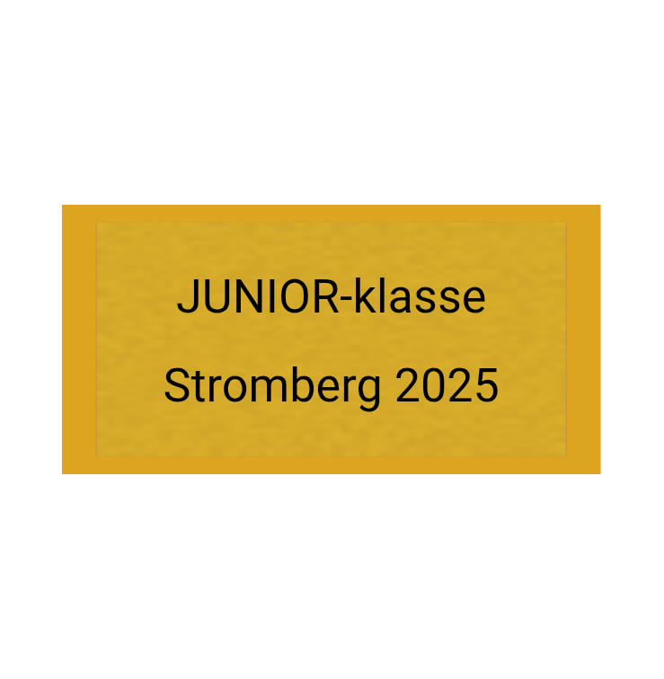 Gravurschild Gold selbstklebend - Gold / 50 x 25 mm