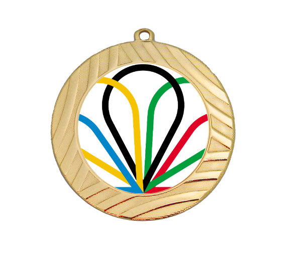 Medaille BS.MI7001 Ø 70mm - Gold / 70 mm