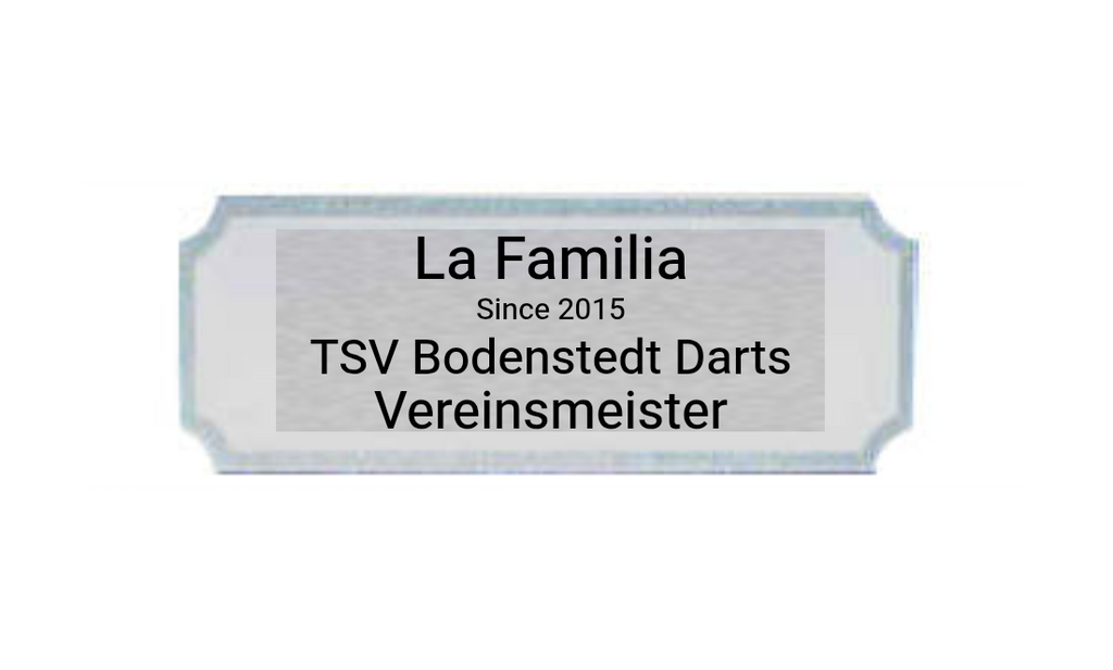 Gravurschilder mit Feinschliff - Silber / 73x27mm