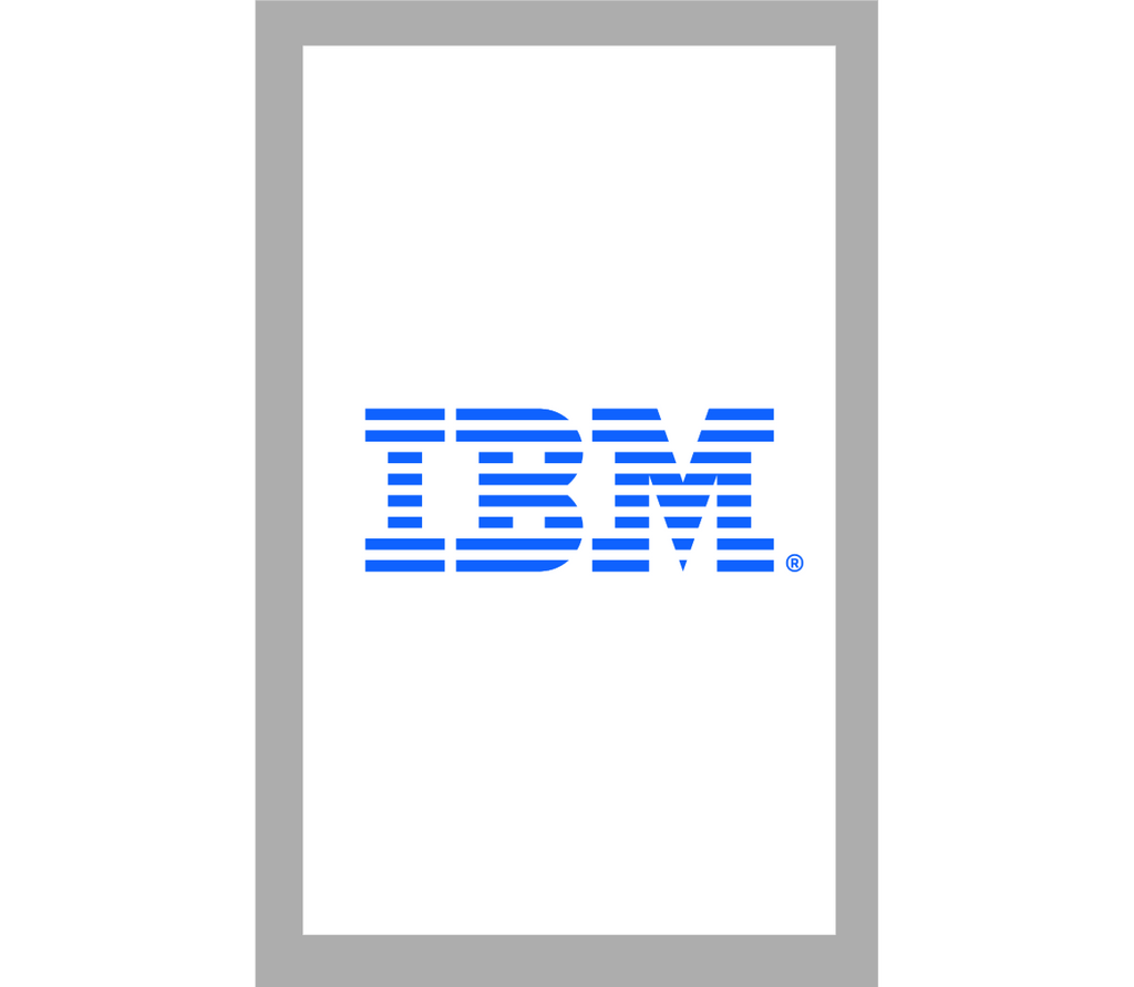 Glasbierseidel Wappen 704 - Transparent/Grau / 16 cm