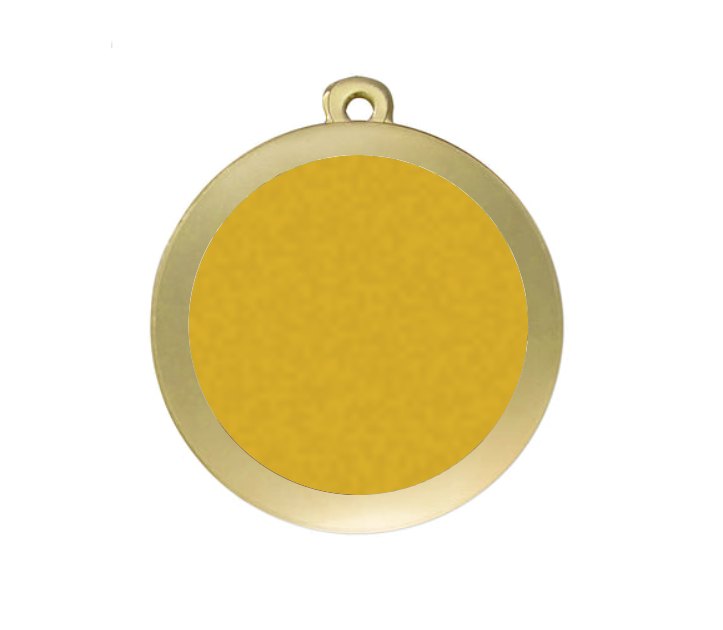 Karnevals Medaille D113_K Ø 60mm - Gold / 60 cm