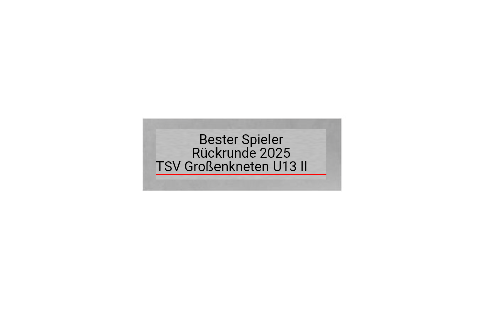 Fußball Trophäe FG 149 - 12 cm / Silber Gold