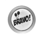 Kinder Pokal 1,2,3 FG731 - Silber Matt / 9.5 cm