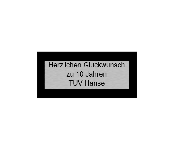 Hollywood Classic Award in Silber - Silber / 24 cm