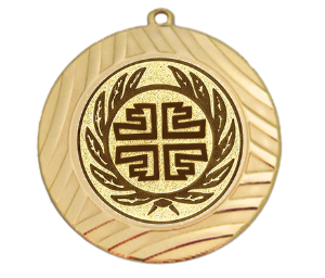 Medaille BS.MI7001 Ø 70mm - Gold / 70 mm