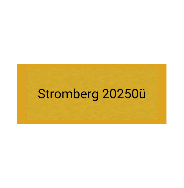 Gravurschild Gold selbstklebend - Gold / 50 x 20 mm