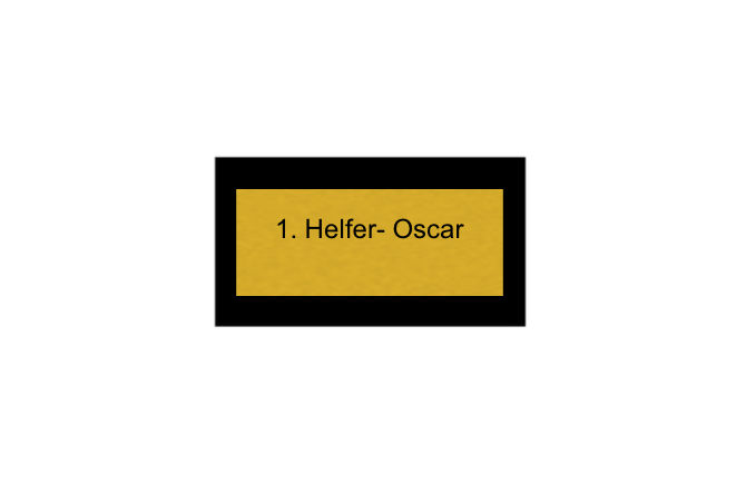 Hollywood Classic Award in Gold - Gold / 16 cm