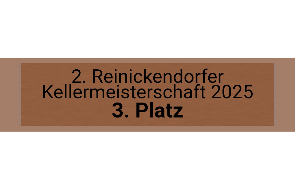 Gravurschild Bronze selbstklebend - Bronze / 60 x 15 mm