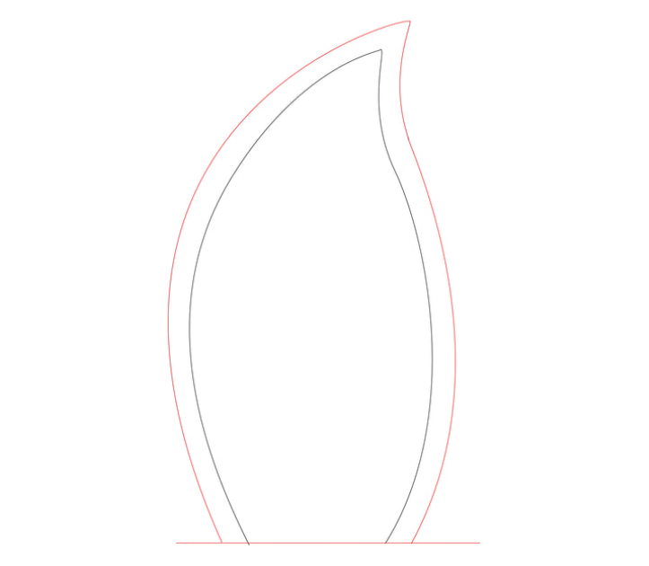 Flame Award 7467 - Laser-Gravur / Klar / 20 cm