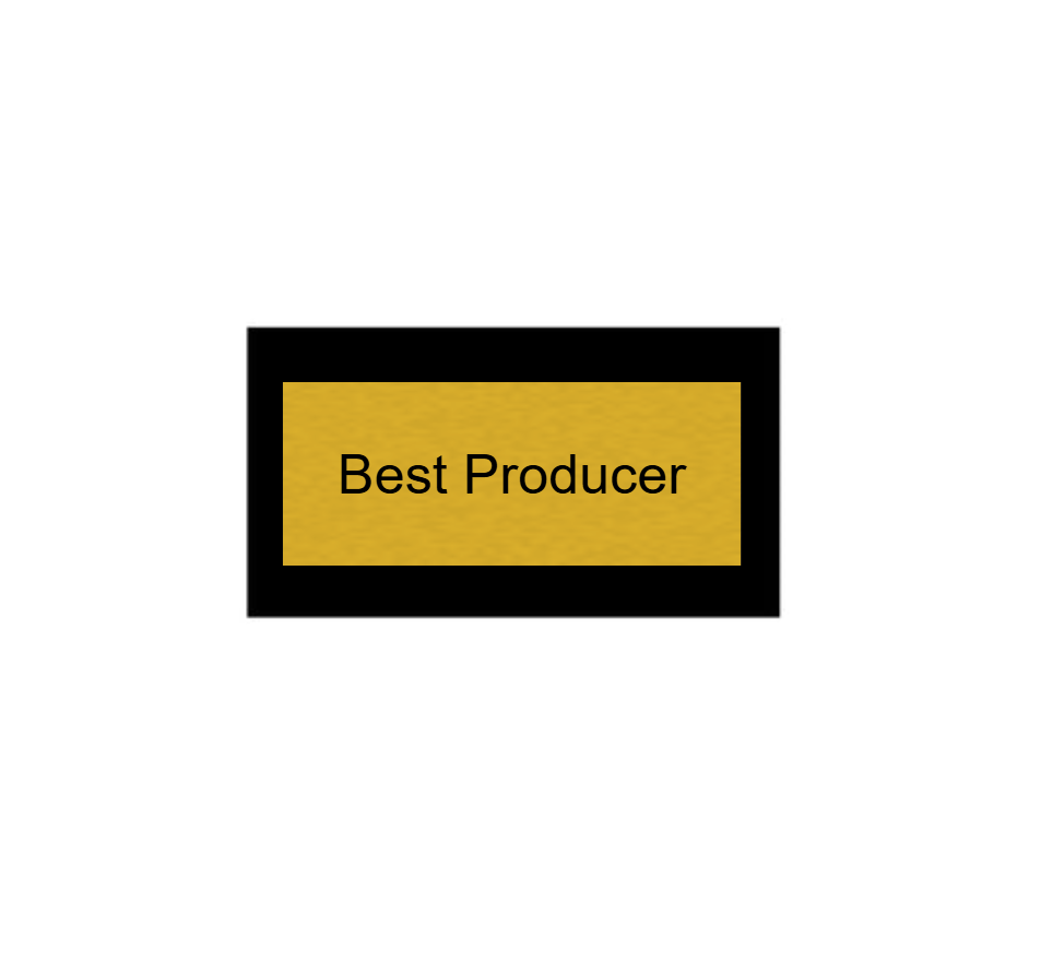 Hollywood Classic Award in Gold - Gold / 16 cm