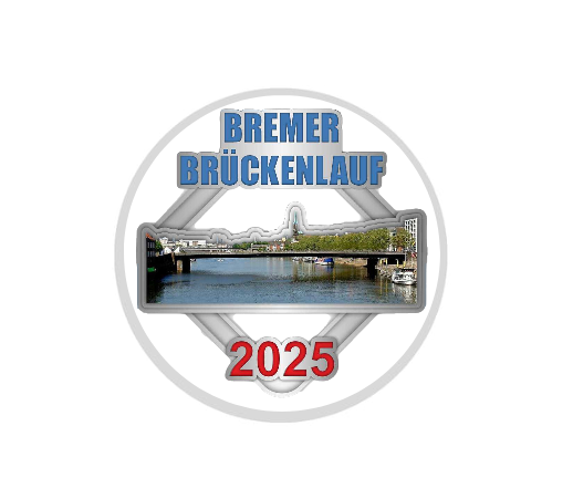 Glastrophäe 136-1 Schild & Emblem - Blau Spiegelglas / 15 cm