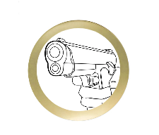 Ehrentafel G55 - Blau / Gold / 200x150 mm