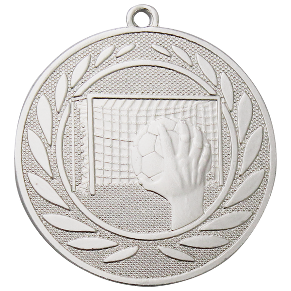 Handball Medaille DI5000.ZC - 50 mm / Silber