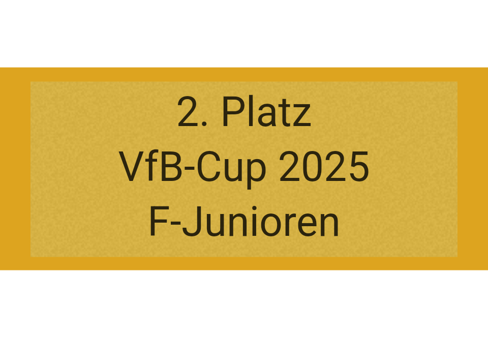 Gravurschild Gold selbstklebend - Gold / 60 x 25 mm