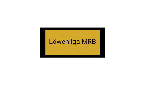 Fußballpokal 87-0 - Gold Schwarz / 39 cm