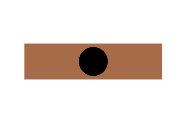 Marmorsockel Schwarz M41/M42 - Schwarz / 100x100x 30mm