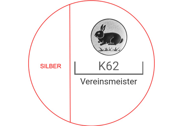Glas Pokal 171-5 Lasergravur - Silber / 19 cm / Laser-Gravur
