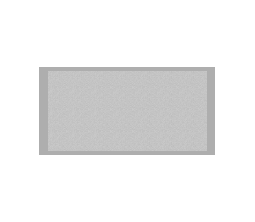 Gravurschild Silber selbstklebend - Silber / 60 x 30 mm