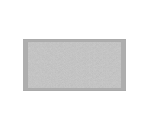 Gravurschild Silber selbstklebend - Silber / 60 x 30 mm