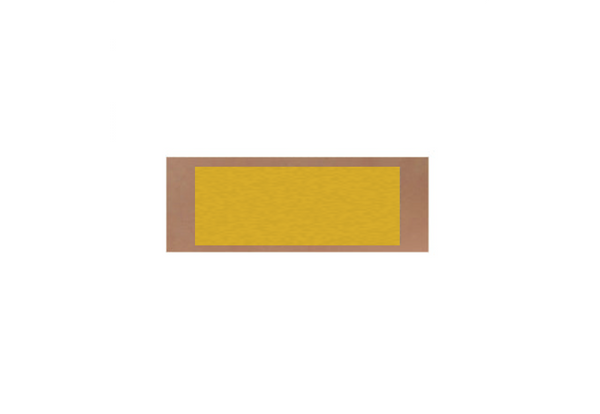 Glas Pokal Tennis FG012 - 15 cm / Transparent Schwarz