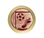 Fußball Trophäe 3963 - Bronze Gold / 19 cm